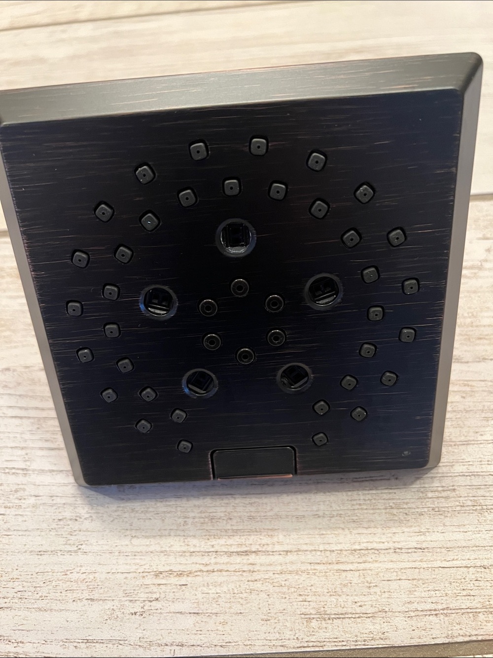 Delta Oil Rubbed Bronze Square Shower Head
